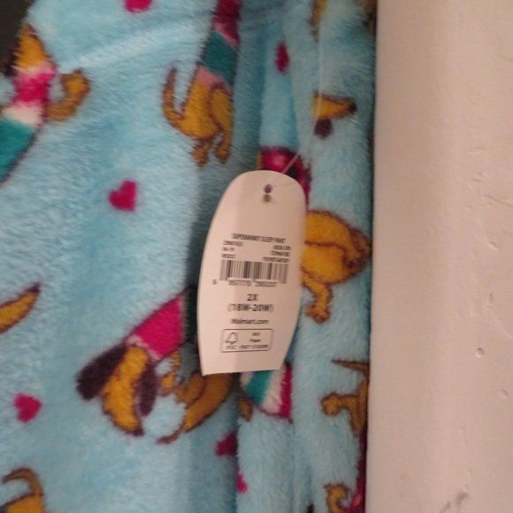 Dachshund 2X (18w-20w) Superminky Sleep Pant Pajamas NWT - Picture 3 of 6